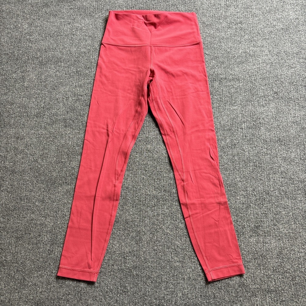 Lululemon Align HR Leggings Women's 6 Pink High Rise Waisted Nulu Pants 25"